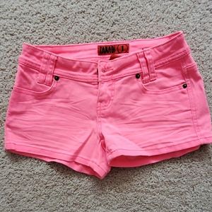 Zanabi Neon Pink shorts